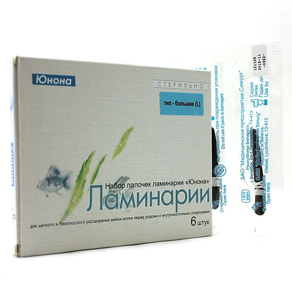 Купить Палочки Юнона Ламинарии Набор Упаковка Контурная Ячейковая.